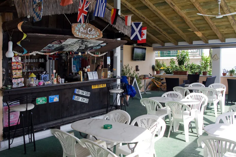 Bar, Andromaches Holiday apartments, Corfu
