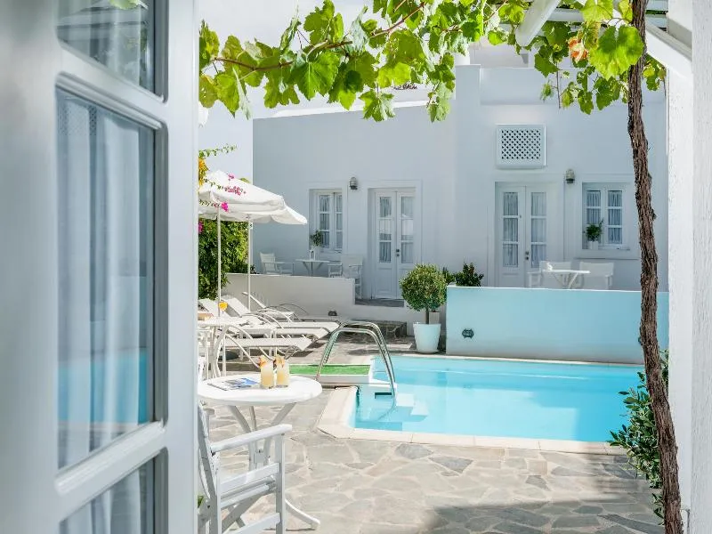 Pool, Casa Bianca Hotel, Santorini