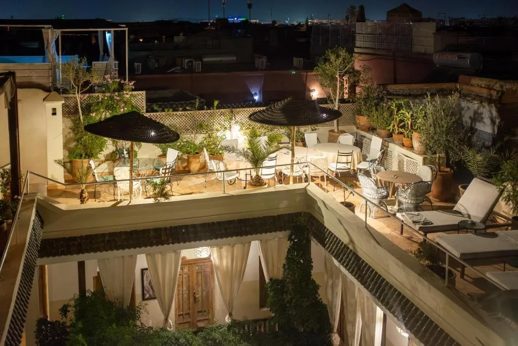 General view, Riad Le Coq Fou, Marrakech