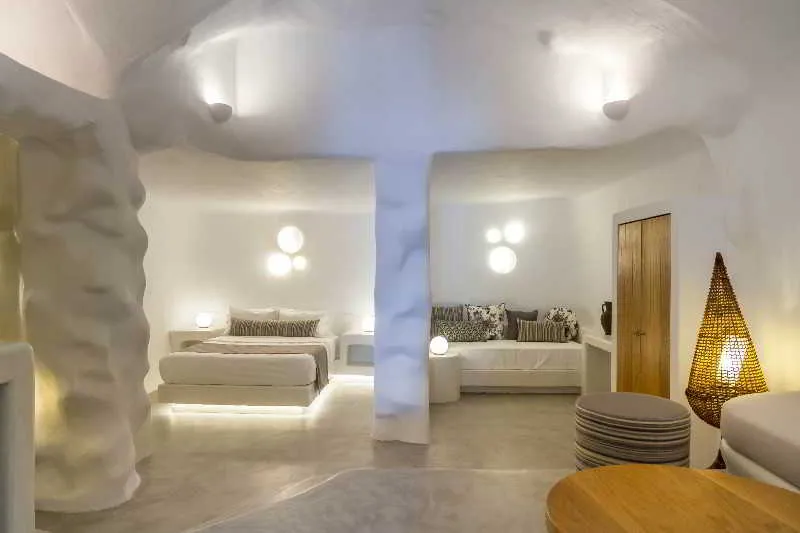 Room, Filotera Suites, Santorini