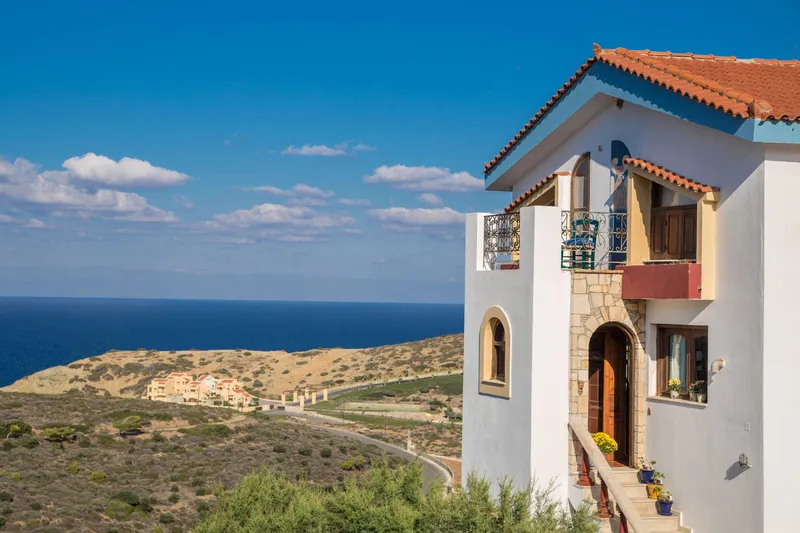 General view, Villa Iliatoras, Crete