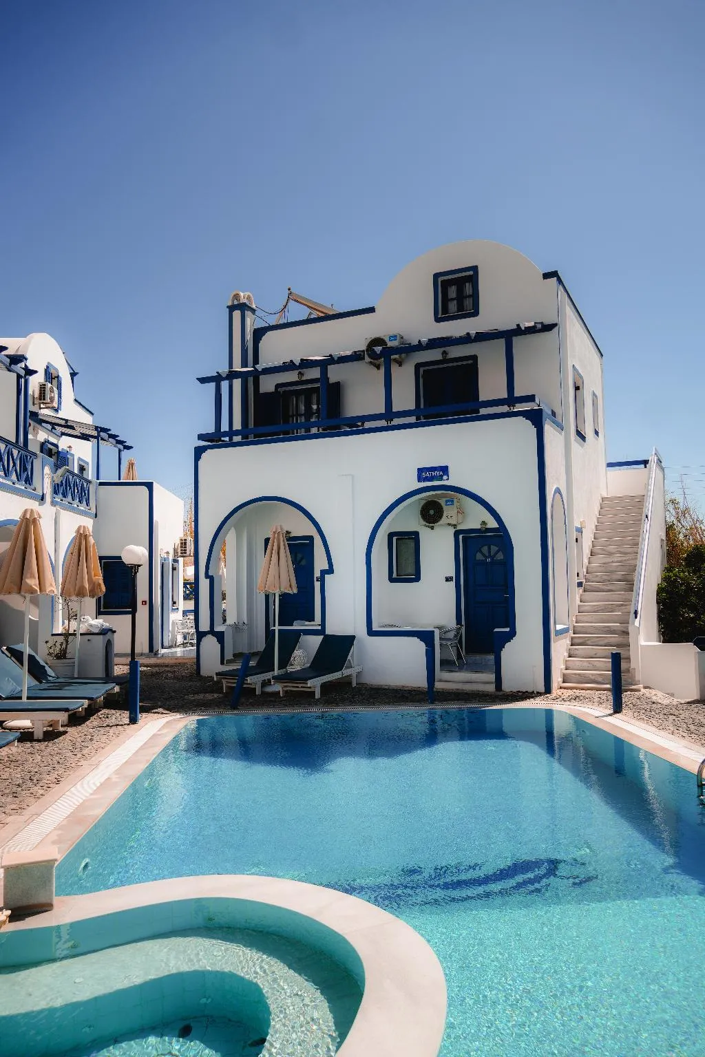General view, Roula Villa, Santorini