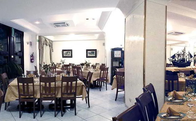 Restaurant, Hotel Alceste, Palermo