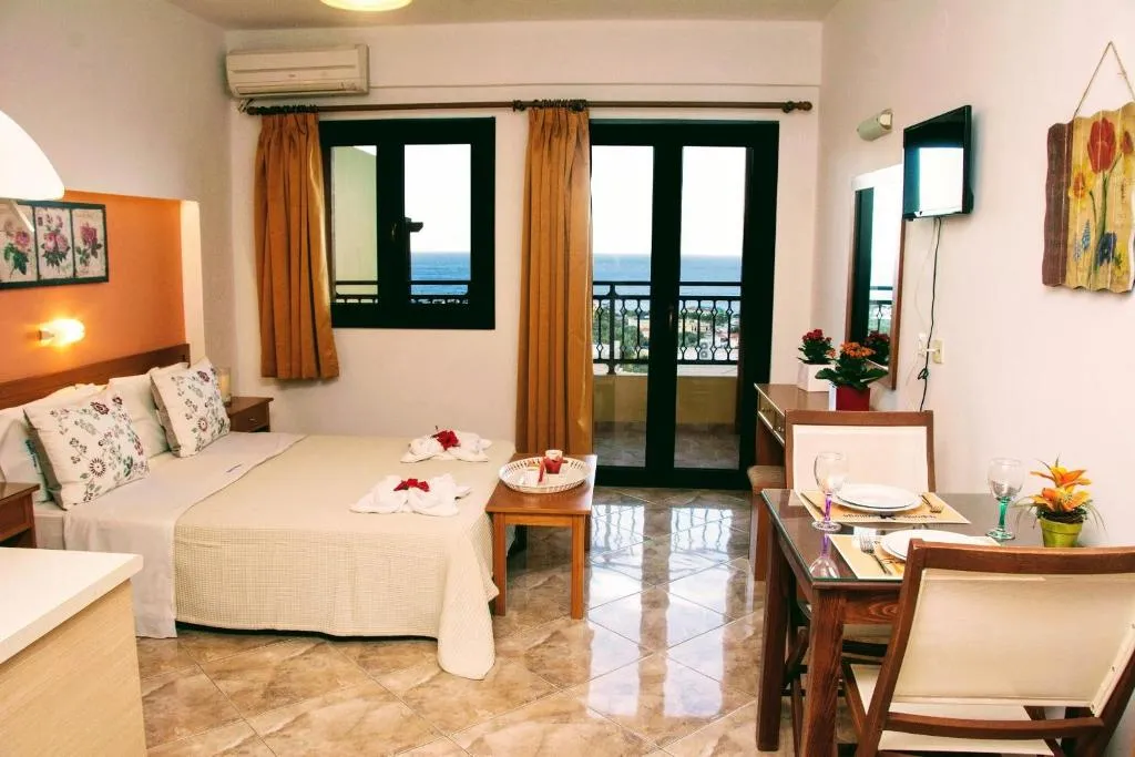 STUDIO SEA VIEW Room, Ippoliti Village, Crete