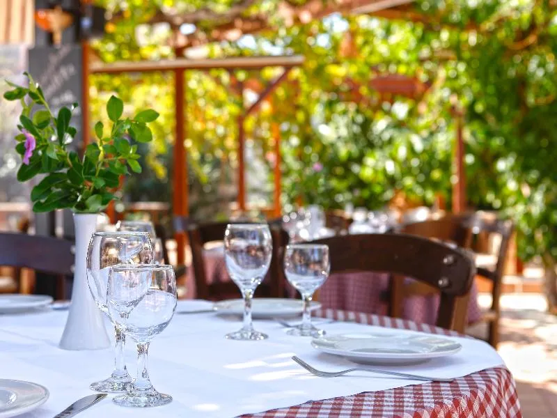 Restaurant, Kalypso Hotel, Crete
