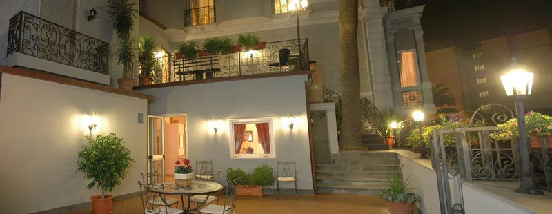 Terrace, Villa Margherita, Naples