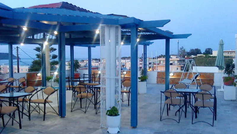 Terrace, Seagull Hotel, Crete
