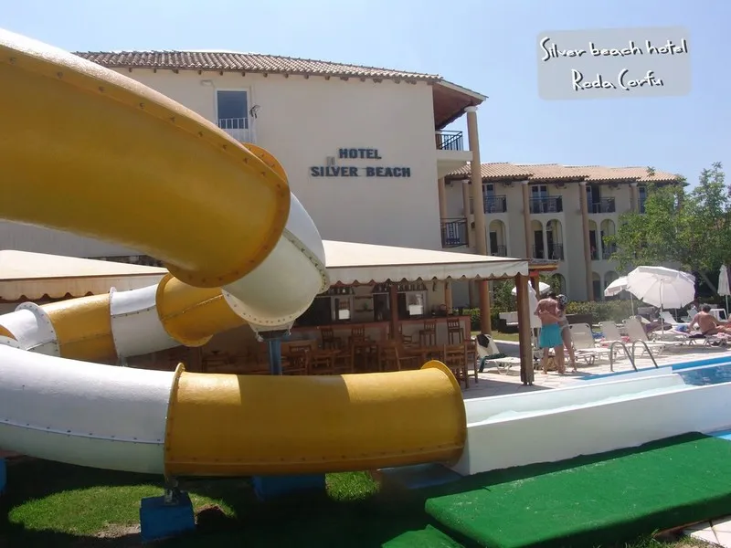 Pool, Silver Beach Hotel and Annexe Apartments, Corfu