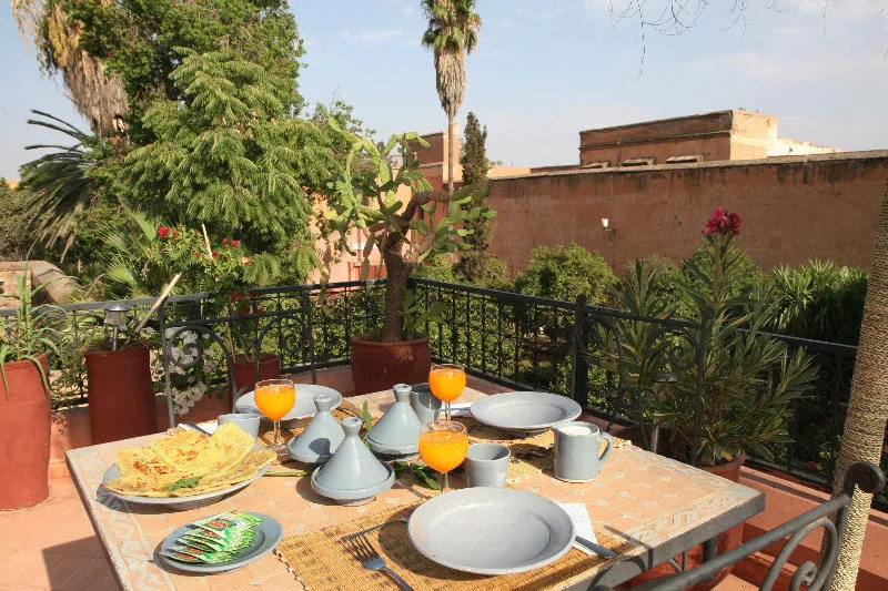 Terrace, Riad Swaka, Marrakech