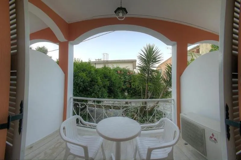 General view, Benitses Arches, Corfu