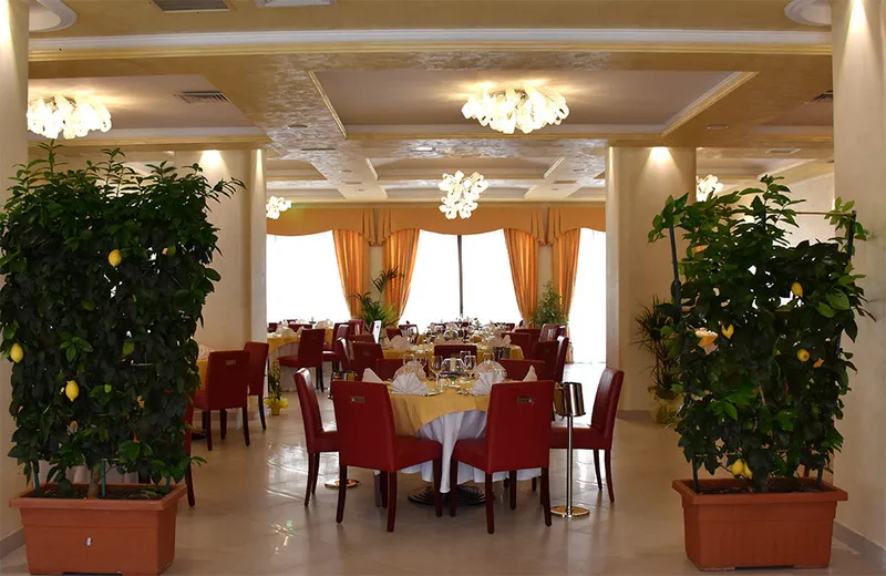 Restaurant, Hotel Riviera Azzurra, Catania