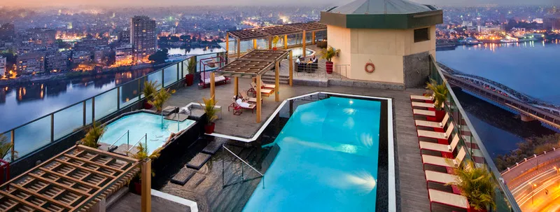 General view, Fairmont Nile City, Cairo