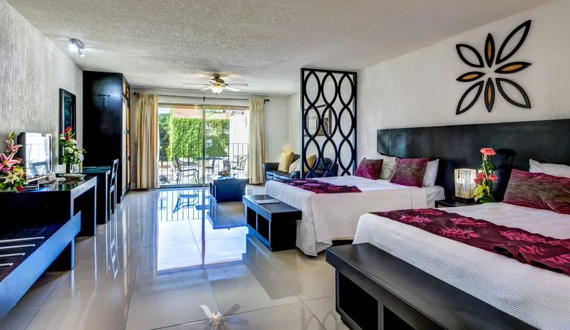 DOUBLE TWO QUEEN BEDS Room, Suites Corazon, Playa Del Carmen
