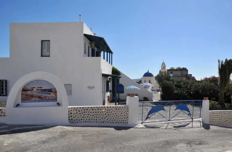 General view, Thira's Dolphin, Santorini