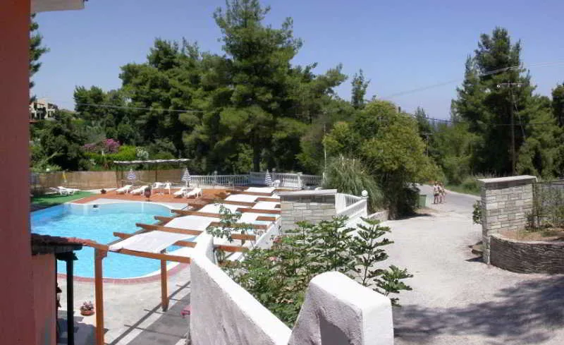Terrace, Kassandra Bay Village, Halkidiki