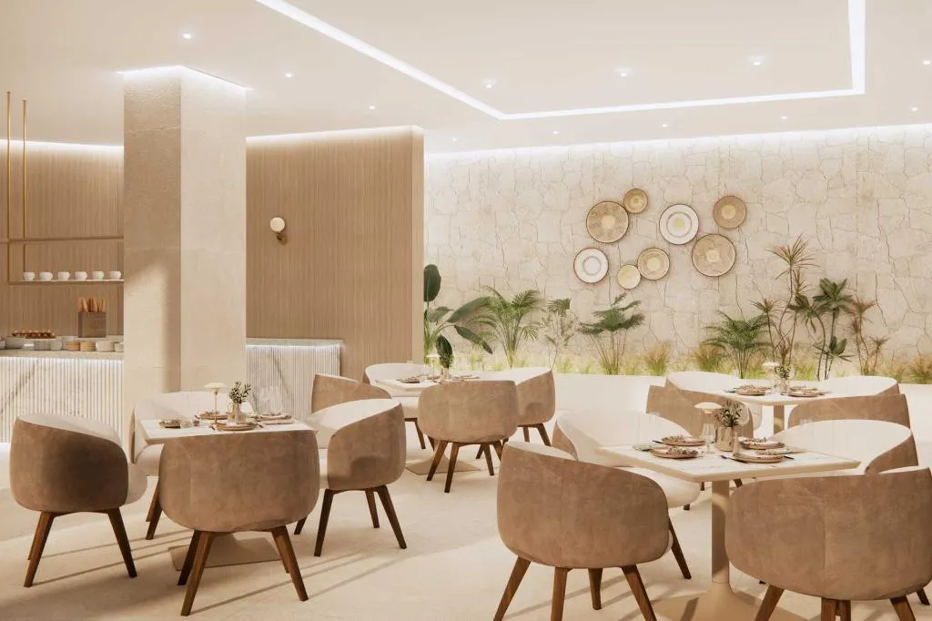 Restaurant, Mythos beach Hotel, Rhodes