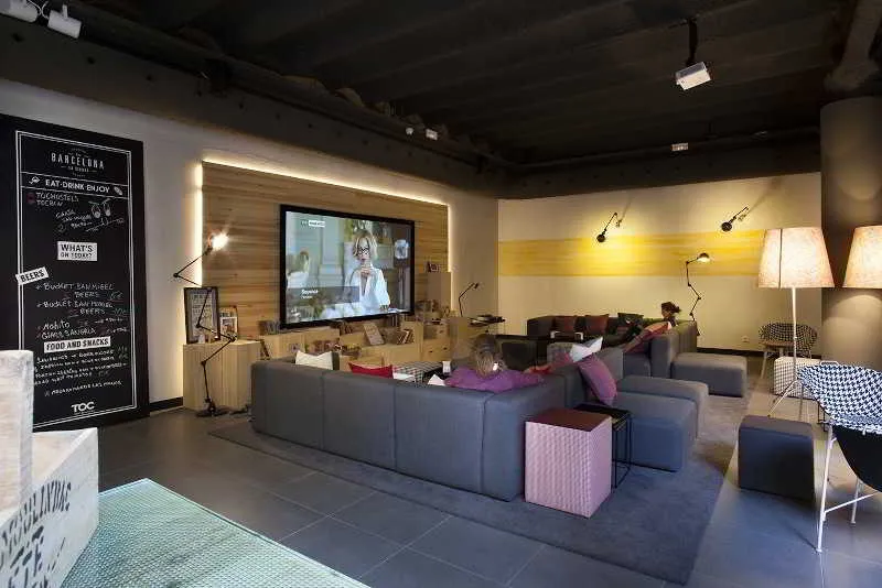 Lobby, Toc Hostel Barcelona, Barcelona
