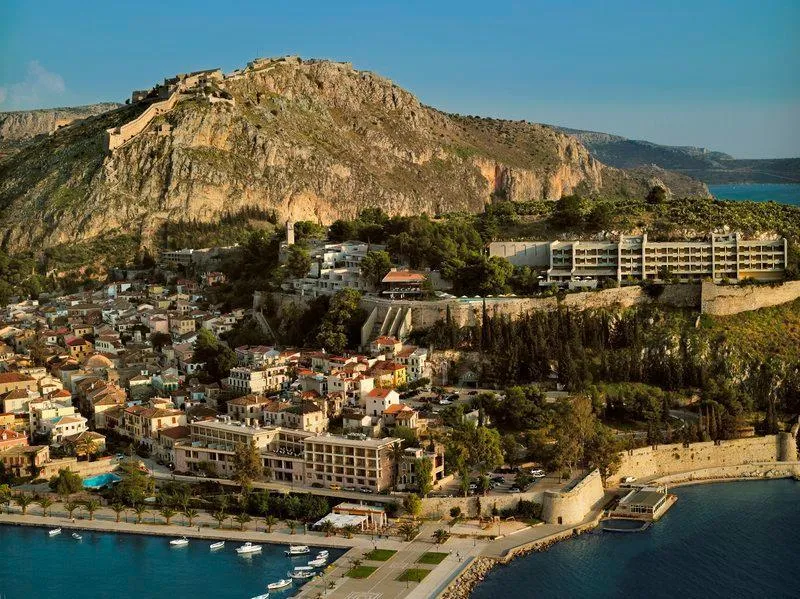 General view, Amphitryon, Kalamata