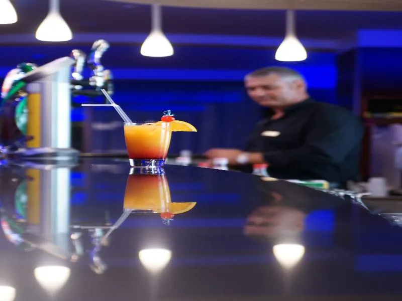 Bar, Melissi Beach Hotel & Spa, Cyprus