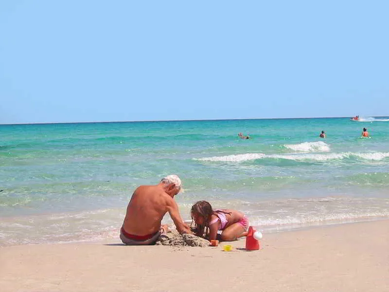 Beach, Mahdia Palace Thalasso, Tunisia