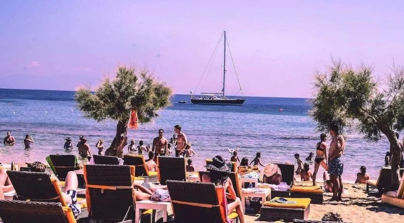 General view, Paradise Beach Resort, Mykonos