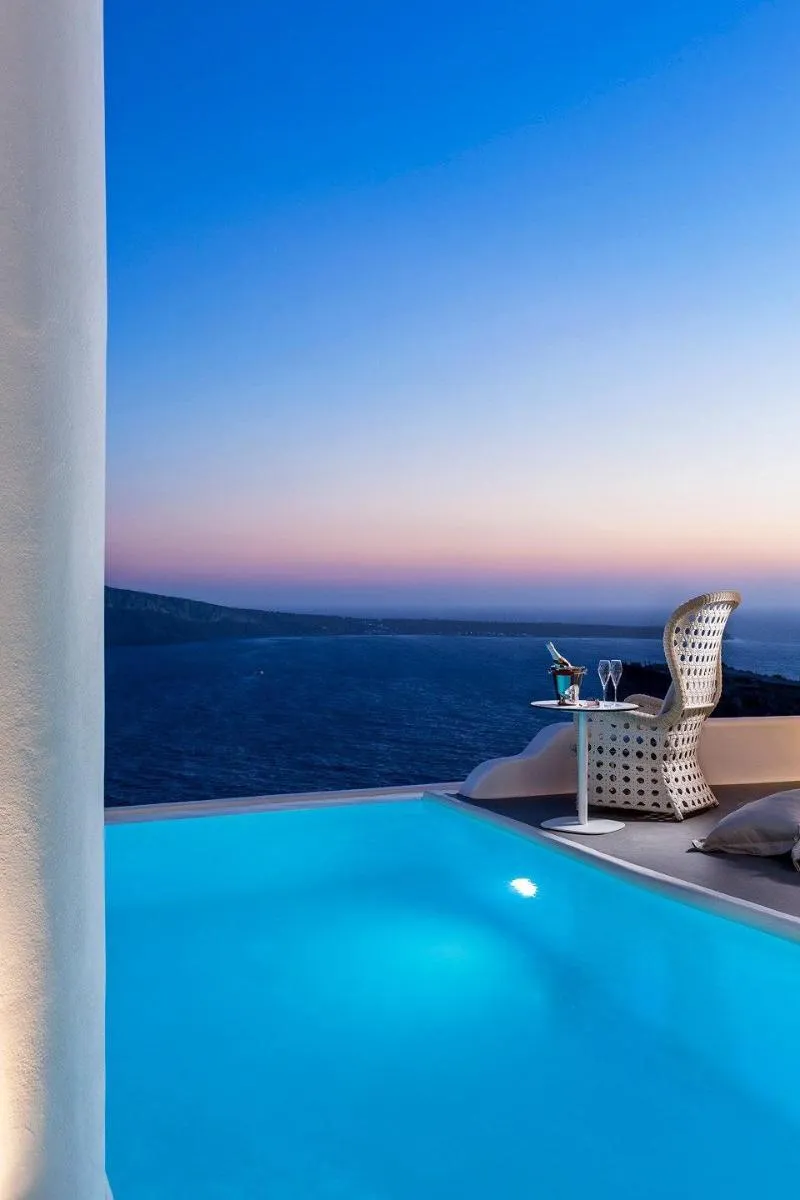 Pool, Charisma Suites, Santorini