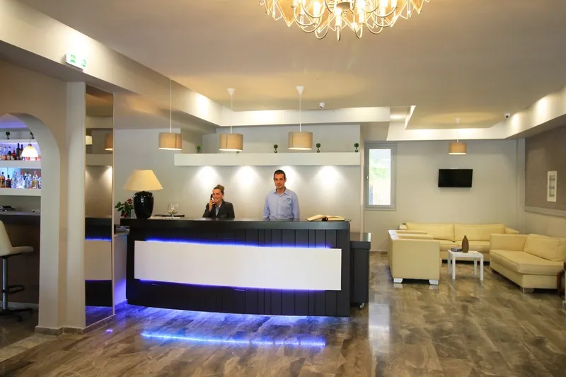 Lobby, Silver Bay Hotel, Corfu