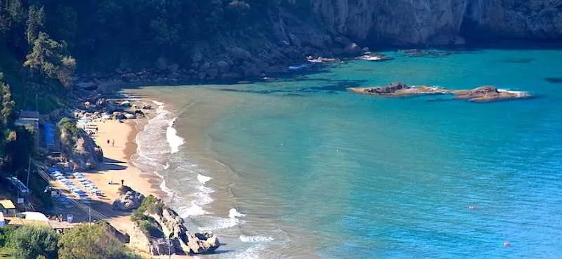 Beach, Sebastians Family Hotel, Corfu