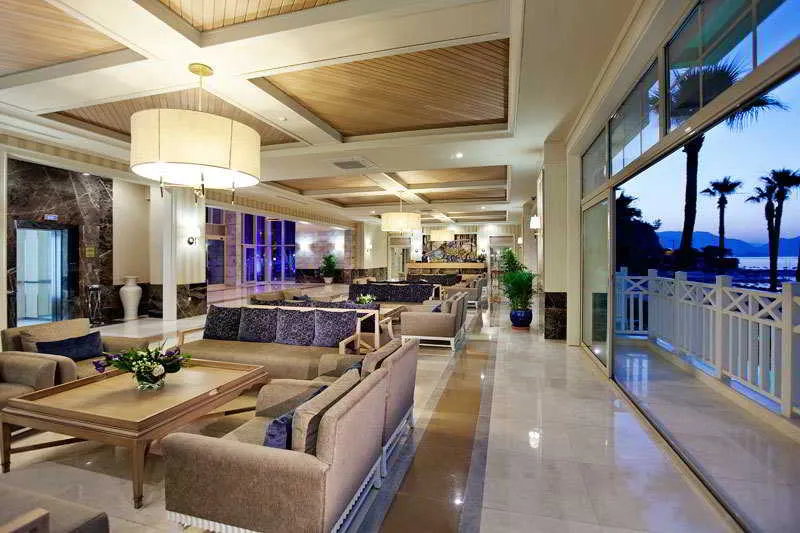 Lobby, Quadas hotel, Dalaman