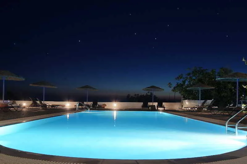 Pool, Caldera Romantica, Santorini