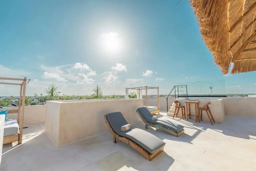 Terrace, Prana Tulum Boutique Hotel, Cancun Area
