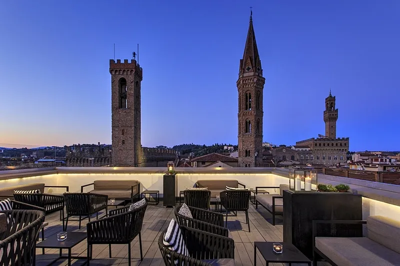 General view, Grand Hotel Cavour, Florence