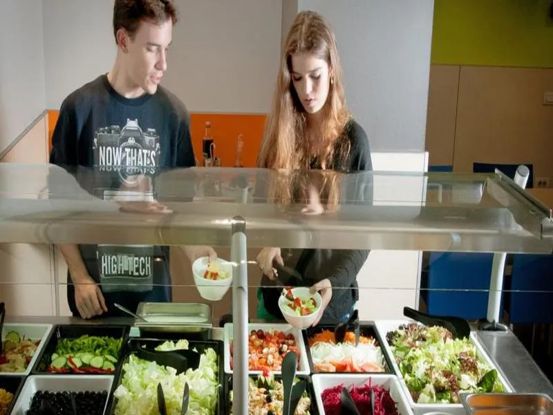 Restaurant, Youth Hostel Pere Tarres, Barcelona