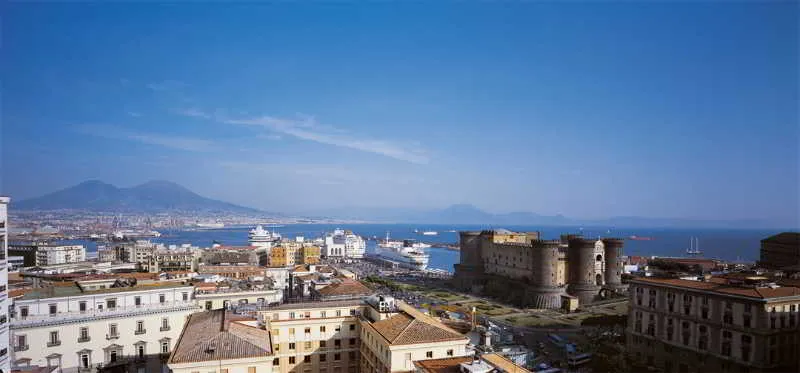 Terrace, Renaissance Naples Mediterraneo, Naples