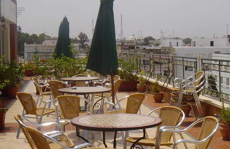Terrace, Helnan Chellah Rabat Hotel & SPA, Rabat