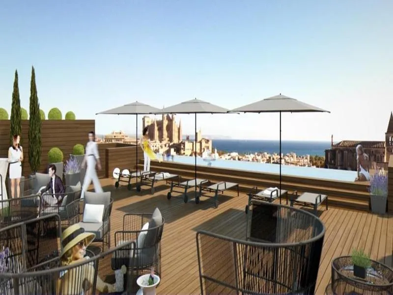 Terrace, Nakar Hotel, Majorca