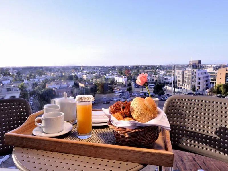 Terrace, Kenzi Sidi Maarouf Hotel, Casablanca