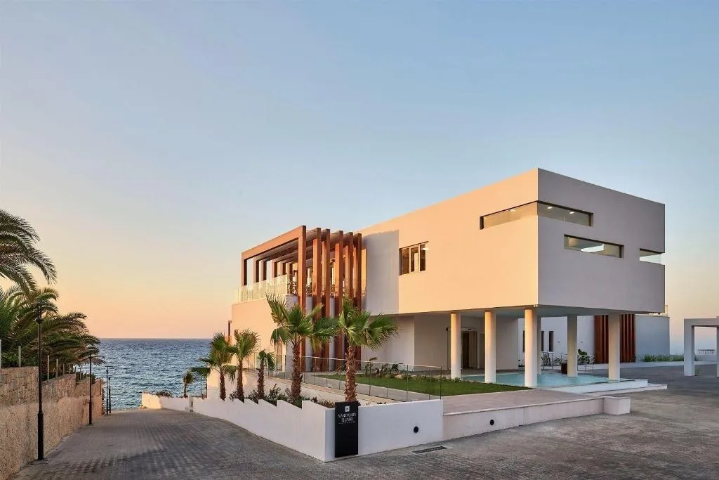 General view, Enorme Santanna Island, Crete