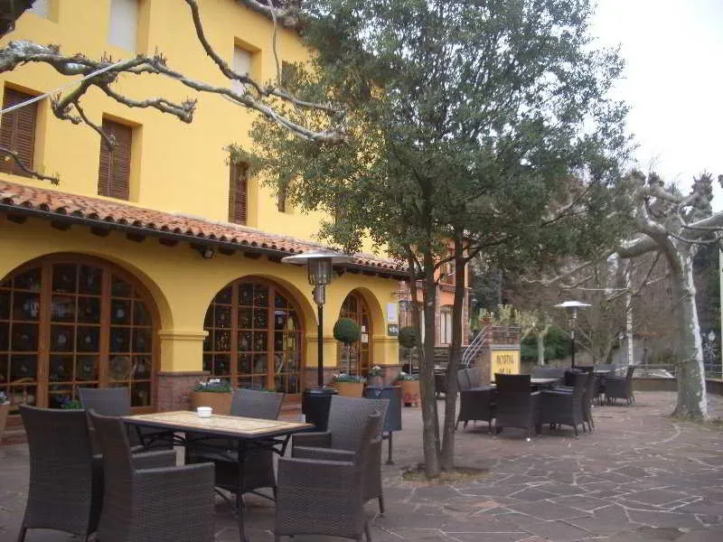 Terrace, Hostal de la Gloria, Barcelona