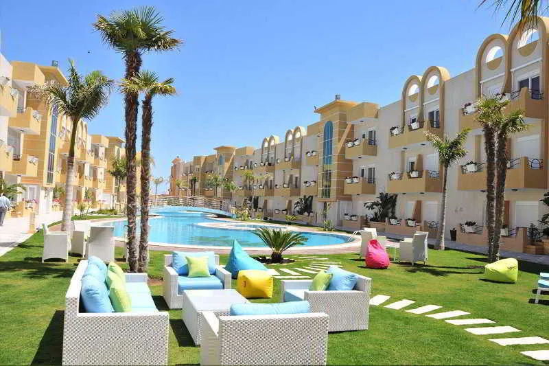 Pool, The Dunes Resort Apartments, Tunisia