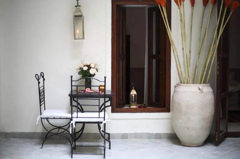 Lobby, Riad White Flowers, Marrakech