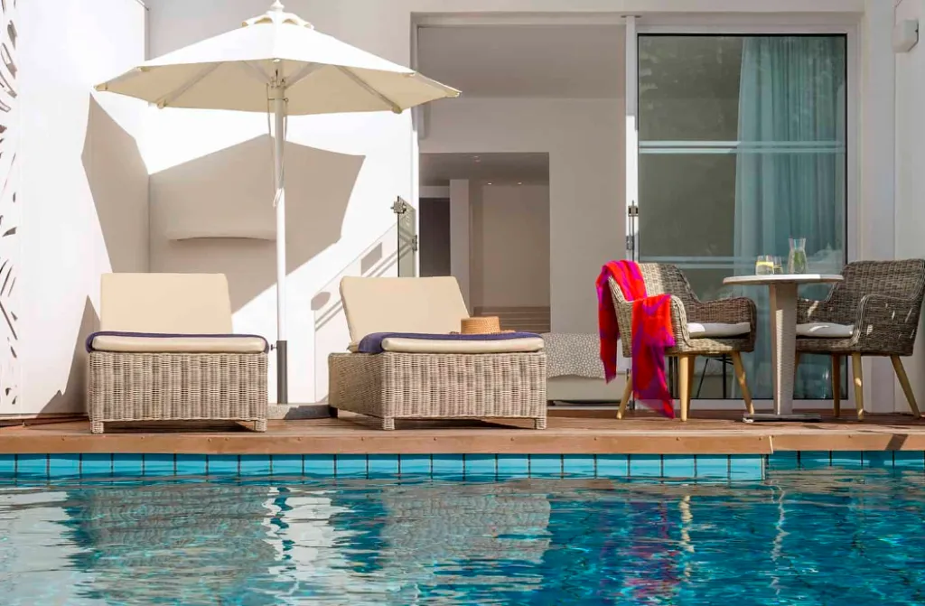 JUNIOR SUITE OVERWATER WITH POOL Room, Sofianna Resort & Spa, Cyprus
