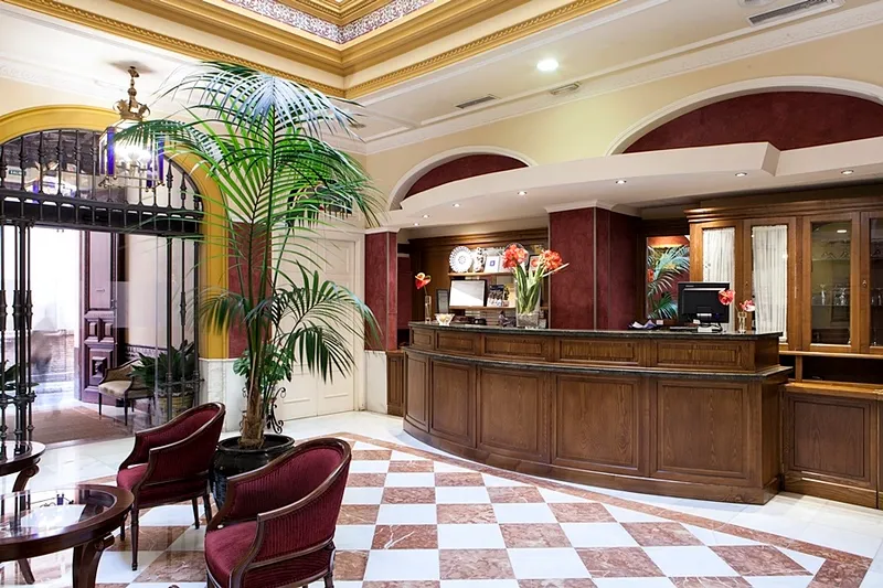 General view, Hotel Cervantes, Seville