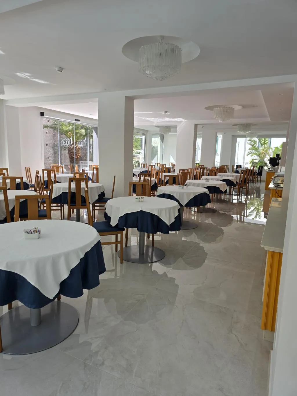 Restaurant, Hotel San Pietro, Naples
