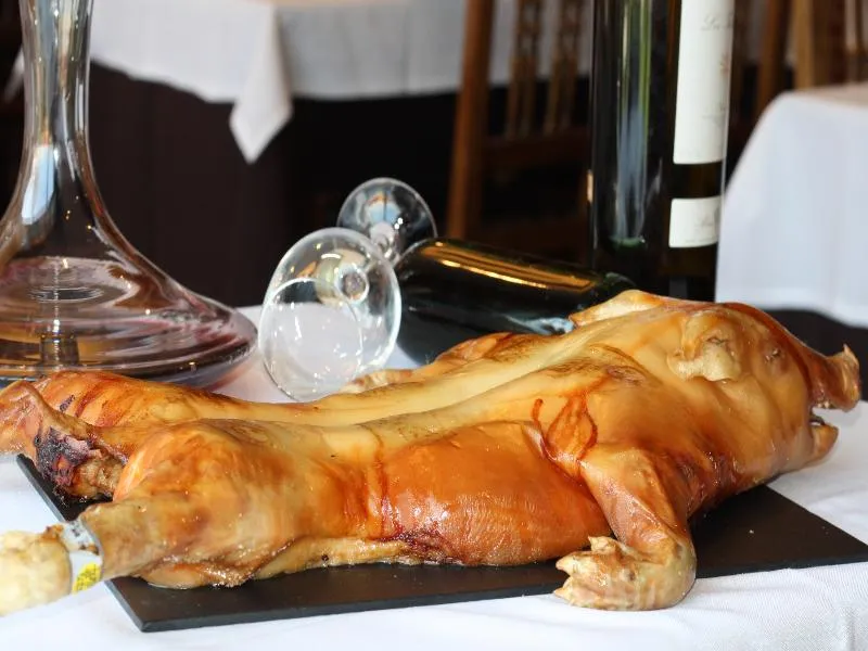 Restaurant, Hotel Venta Magullo, Madrid