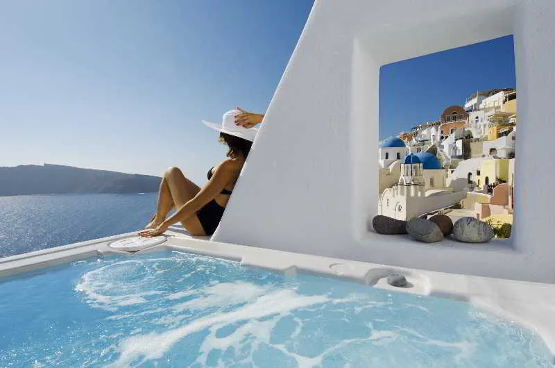 SUITE HONEYMOON Room, Aspaki Exclusive Hotel, Santorini