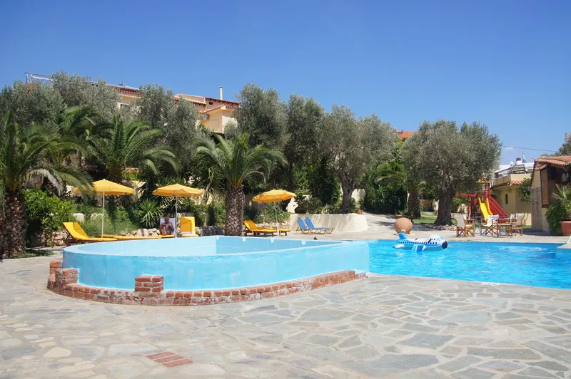 Restaurant, Limnionas Bay Village, Samos