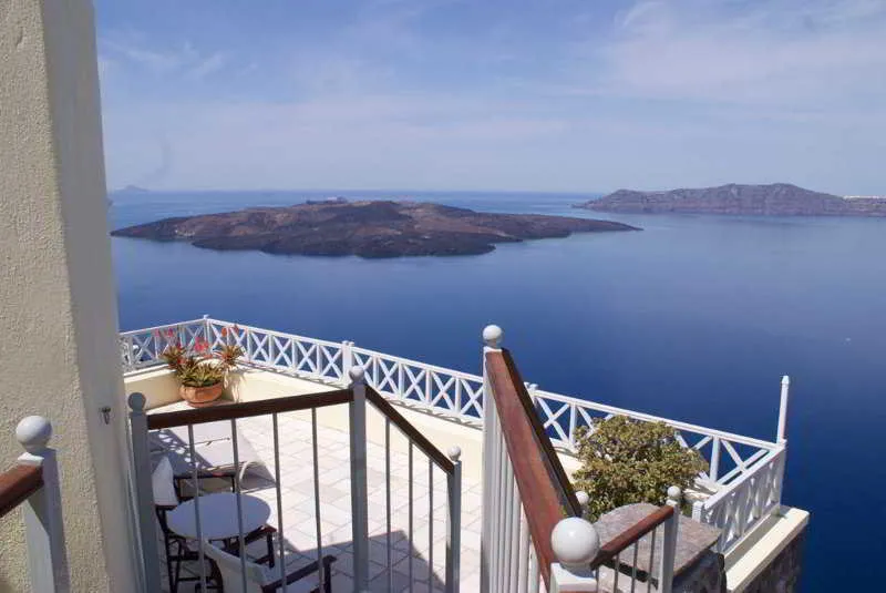 General view, Cori Rigas Suites, Santorini