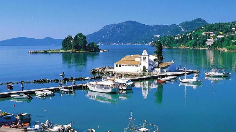 Beach, Villa Panorea, Corfu