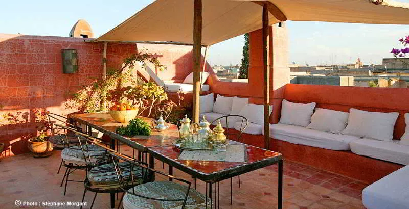 General view, Riad Chorfa, Marrakech